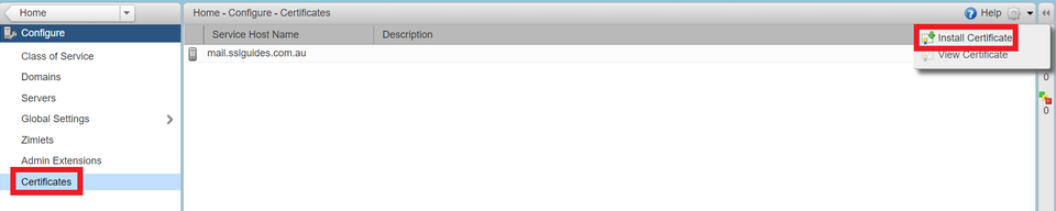 zimbra-install-cert-button